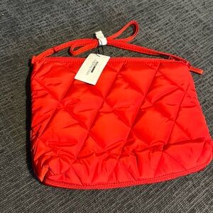 Vera Bradley Large Hipster Crossbody Handbag, Goji Berry Red